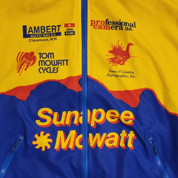 Vintage Vomax Cycling Jacket Windbreaker Size Large Sunapee Mowatt - Picture 2 of 8